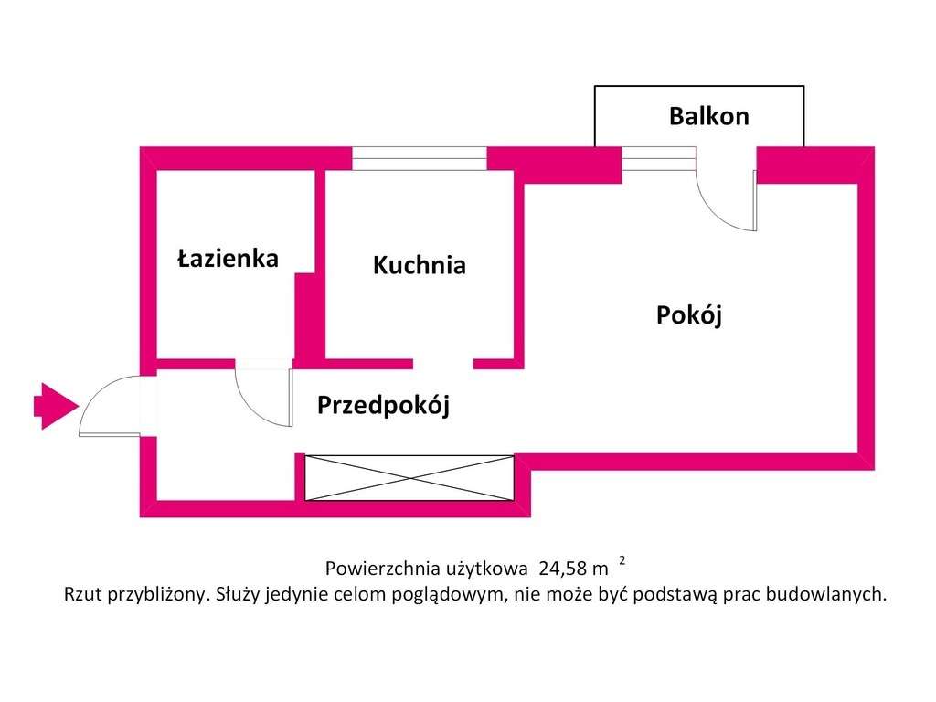Świętokrzyska | Pokój z kuchnią przy metrze-6