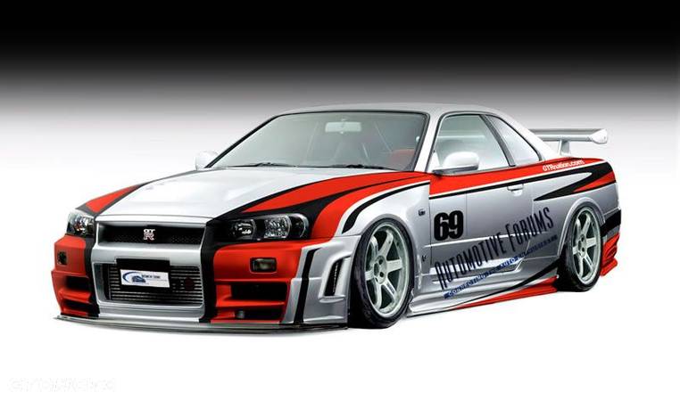 NISSAN SKYLINE R34 PO 1998 SZYBA PRZEDNIA NOWA - 3