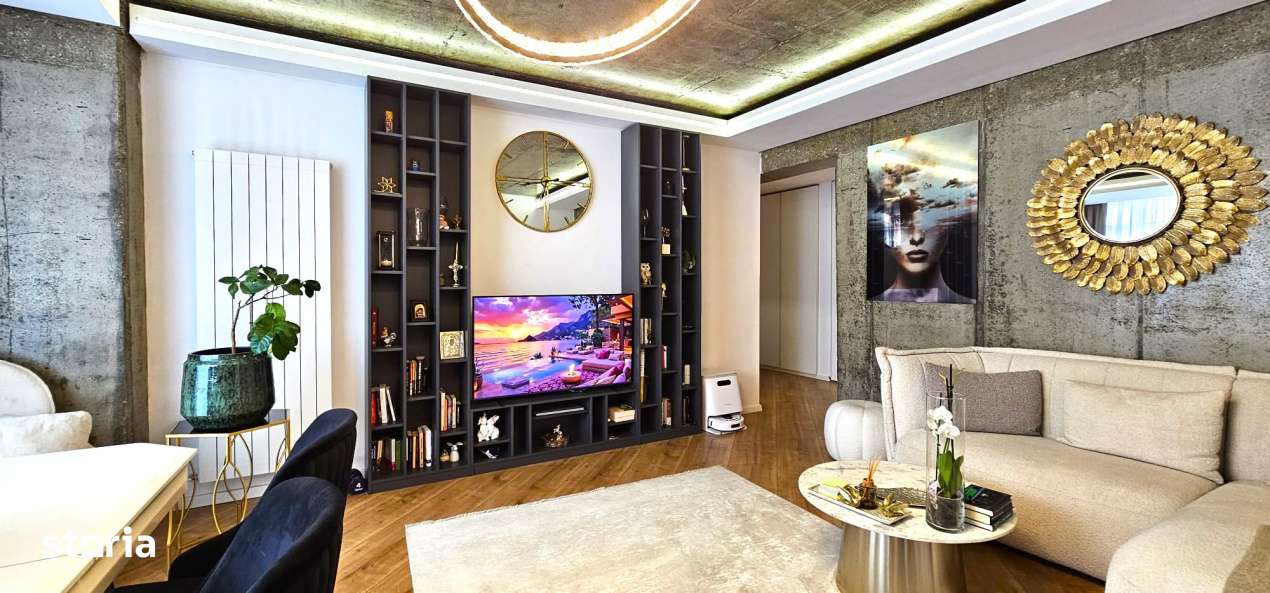 Apt LUX 2 camere, mobilat, utilat, loc de parcare INCLUS-2