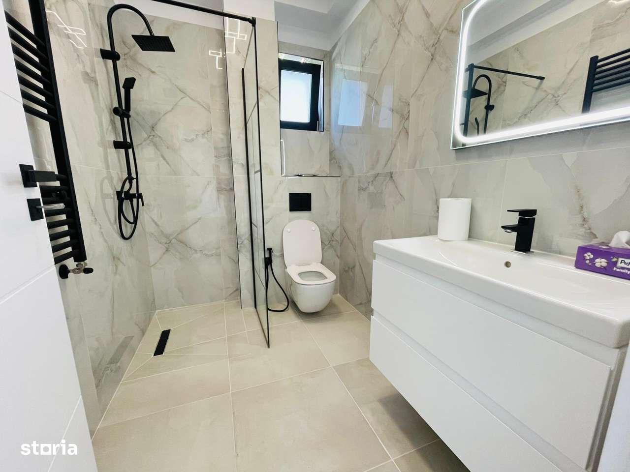 Imobiliare Domnesti  500m teren 3 dormitoare + 3 bai toate utilitatile-12