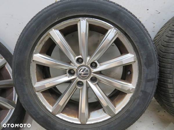 ALUFELGI FELGI OPONY 215/55 R17 PASSAT B8 - 4