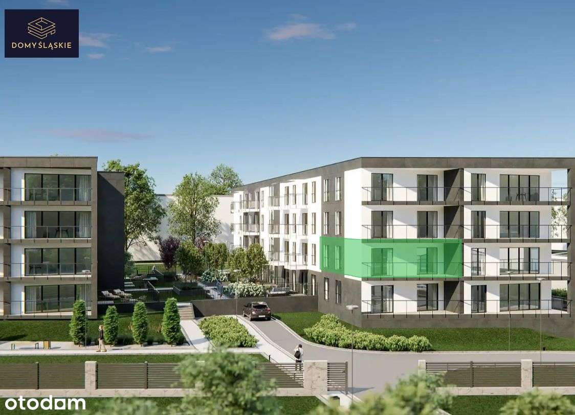 B24 - 3 pokoje + pom.gosp + balkon - Pełny obrazek: 2/8