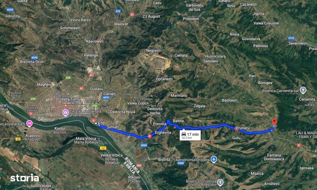 Teren extravilan padure 39.000 mp ~  Prunisor, Mehedinti-1