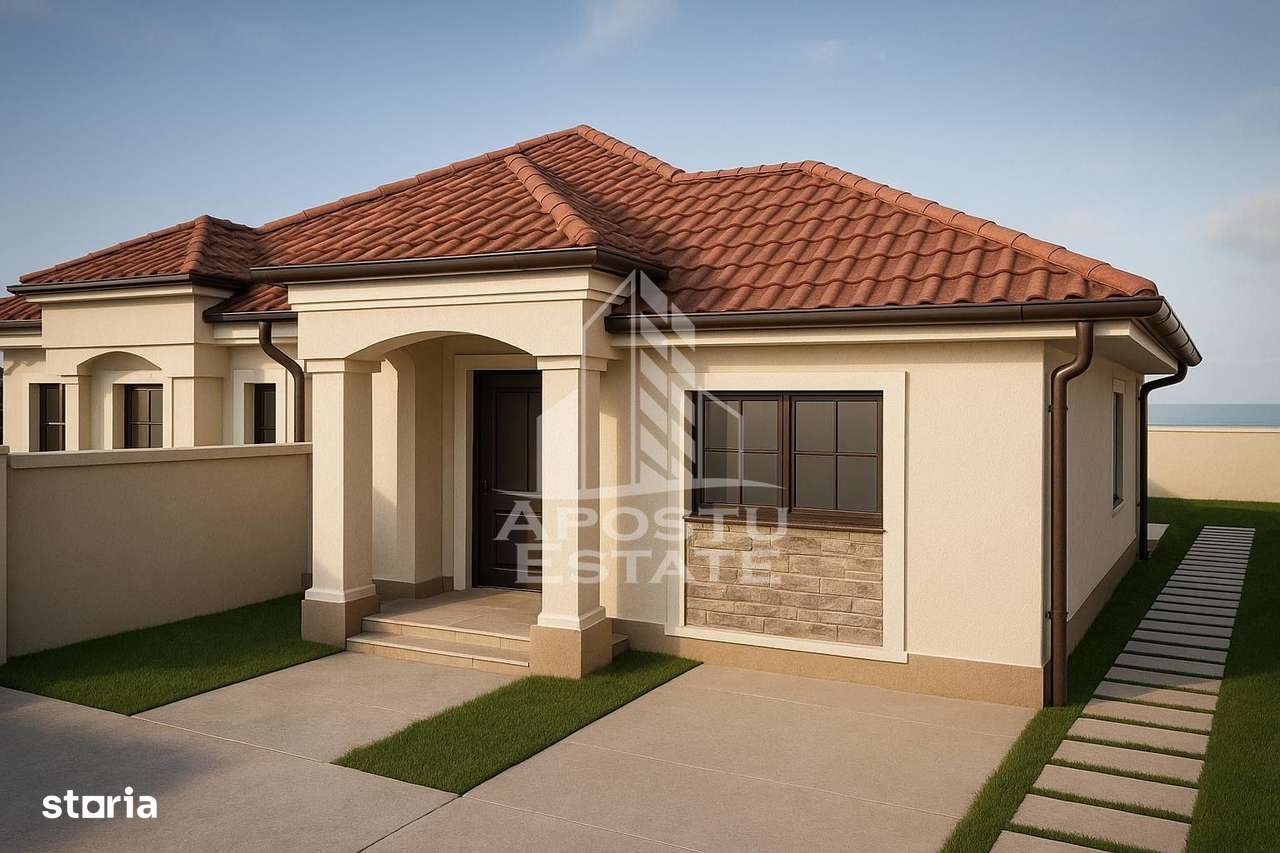 Duplex cu 3 camere, pe parter, in Sacalaz - Imagine principală: 1/3