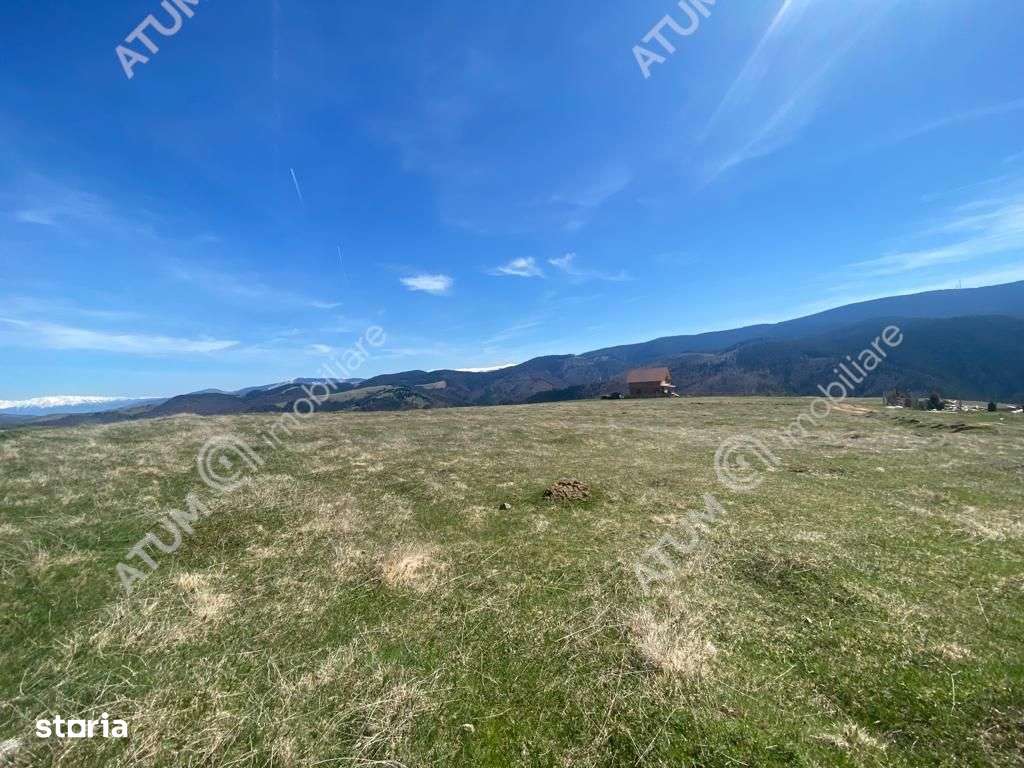 Teren intravilan de 3000 mp cu utiltati si PUZ in Paltinis Judet Sibiu - Imagine principală: 5/12