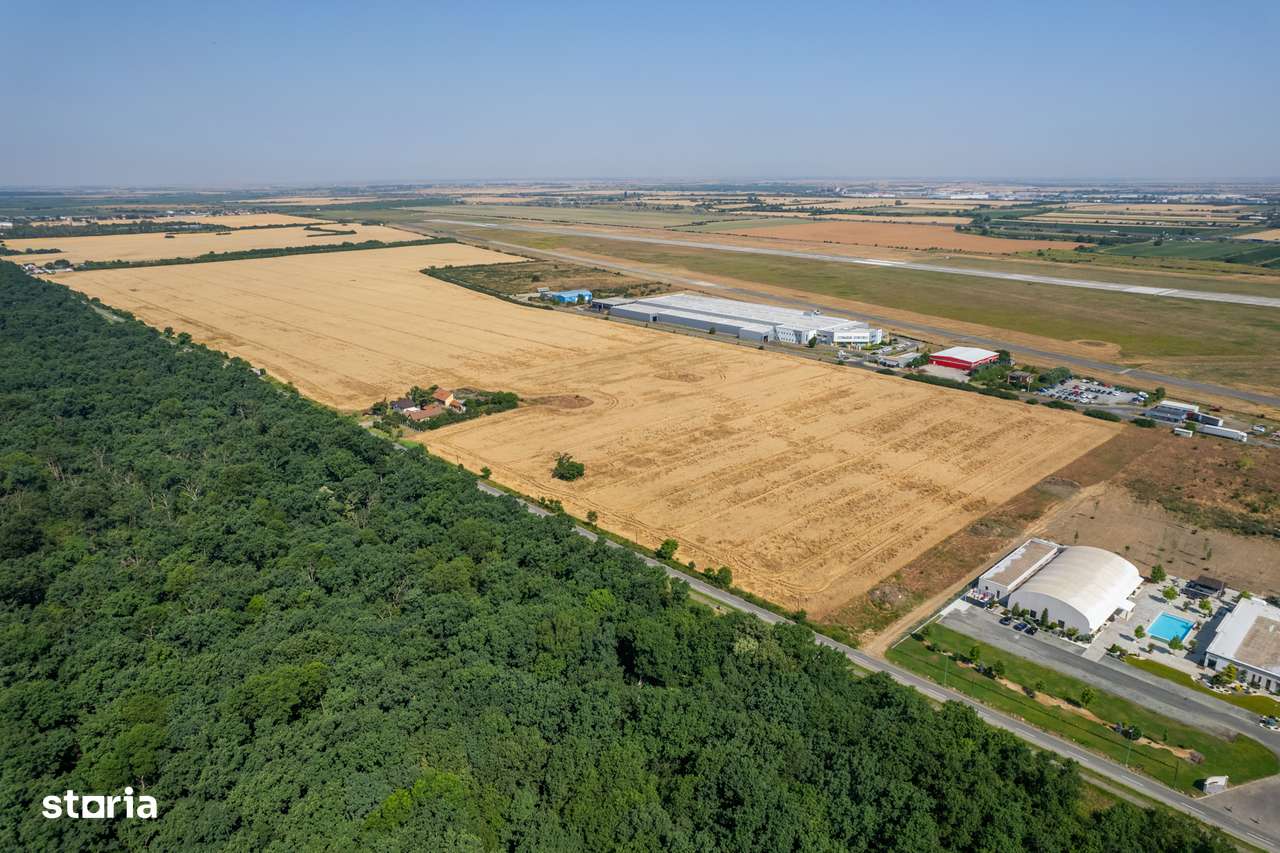 Oportunitate Teren Intravilan, 57.100 mp, Cal.Bodrogului - Aeroport - Imagine principală: 2/8