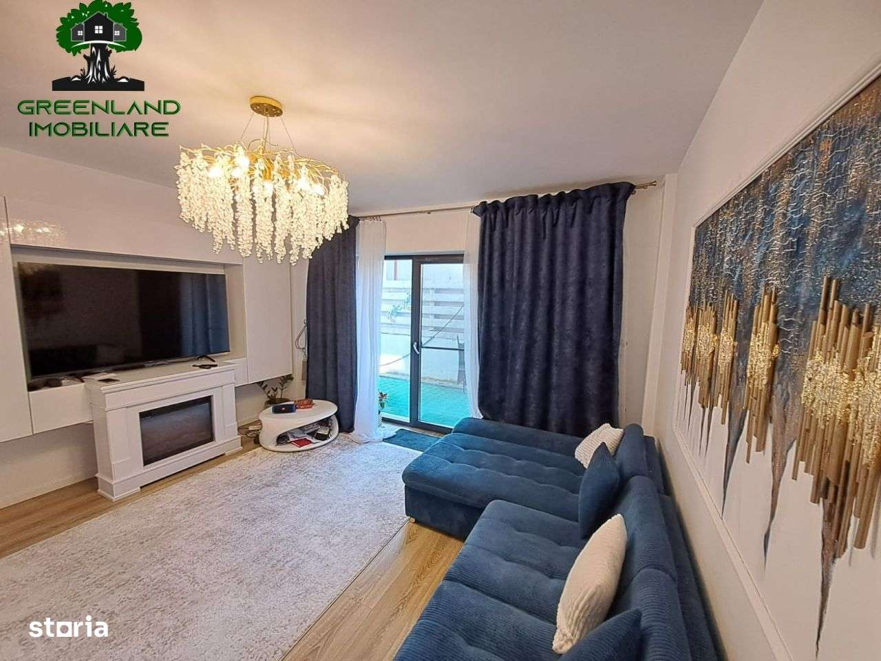 Apartament modern cu 2 camere, DECOMANDAT, BLOC NOU, gradina, Bucium - Imagine principală: 2/11
