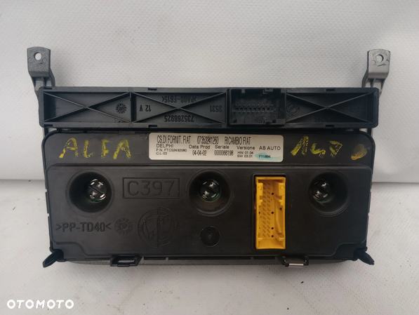 Alfa Romeo 147 Panel Sterowania Klimatyzacji 07353241260 - 2