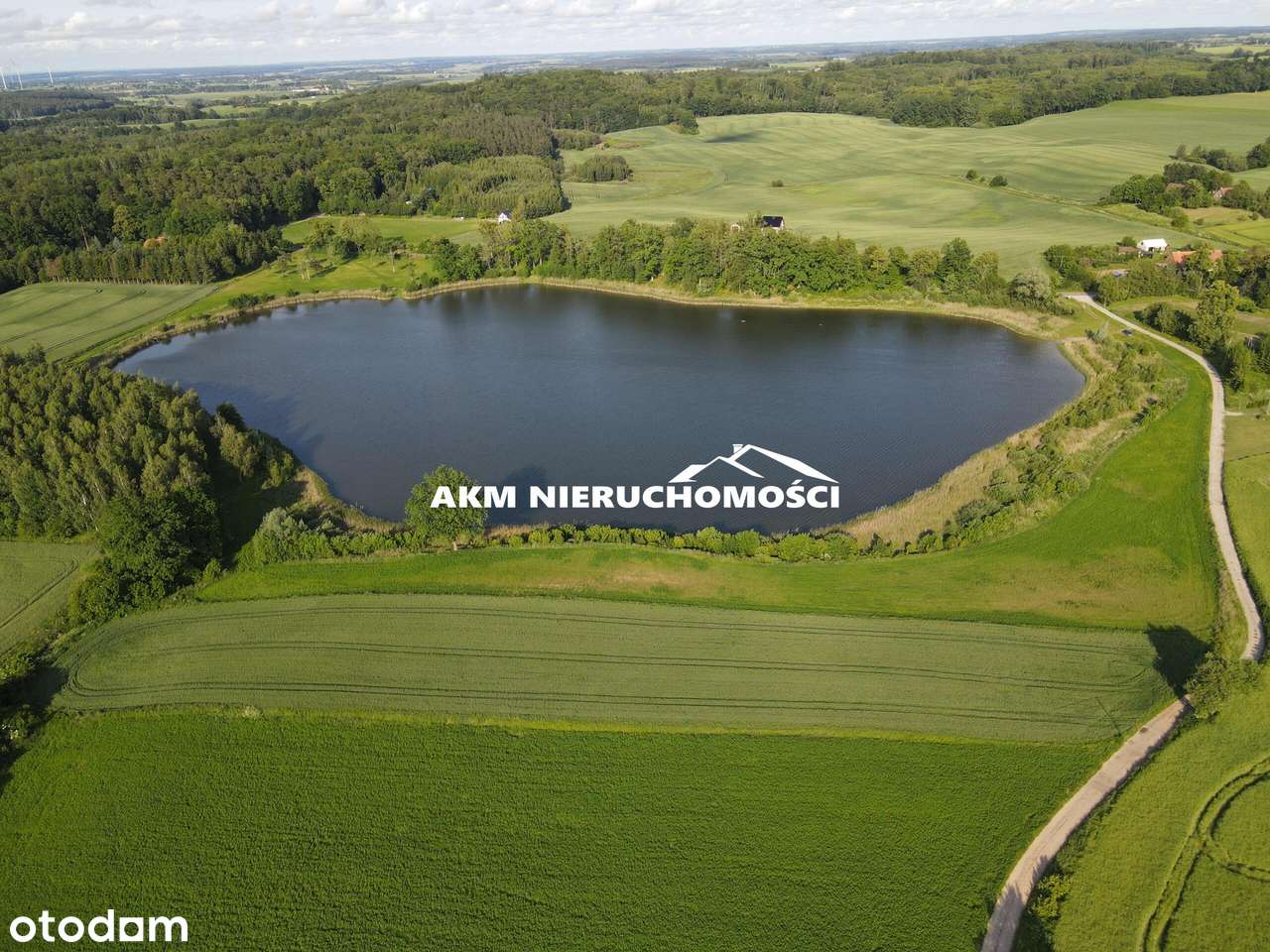 Działka z  dużym jeziorem - Pełny obrazek: 4/11