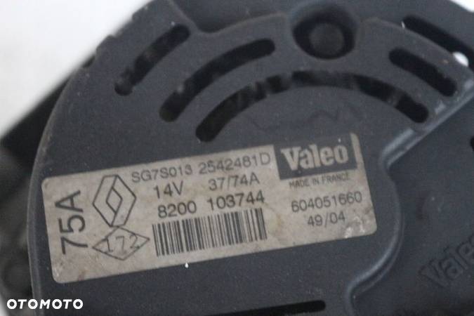 ALTERNATOR 8200103744 Renault Megane I 1.6 B - 4