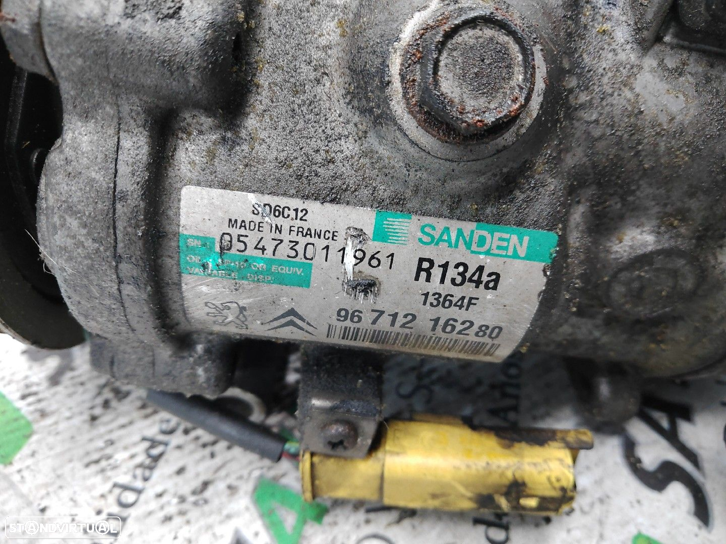 Compressor Ar Condicionado Peugeot 207 Cc (Wd_) - 5