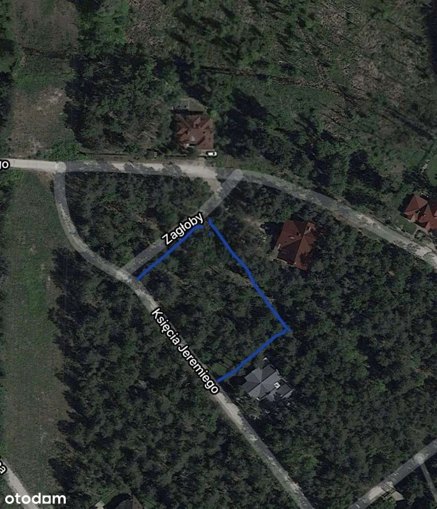 Działka Izabelin B - 2213 m2, narożna - Pełny obrazek: 4/4