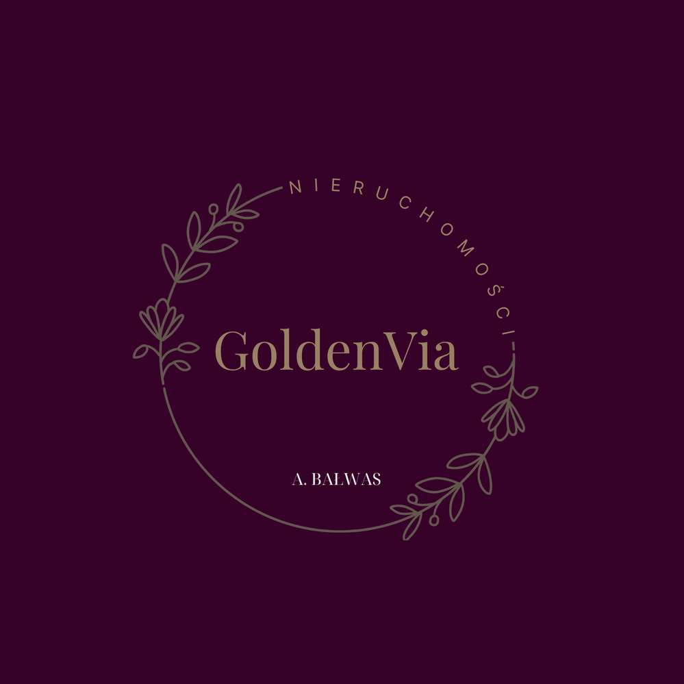 Logo: GoldenVia Nieruchomości Aleksandra Bałwas