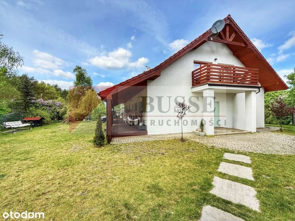 STYLOWY DOM! - Piękny!!! Duża działka! Przy lesie!-13