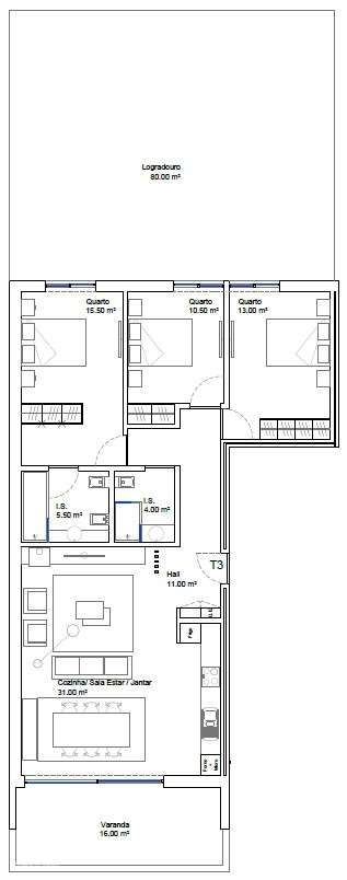APARTAMENTO T3, BARQUEIROS, BARCELOS-14
