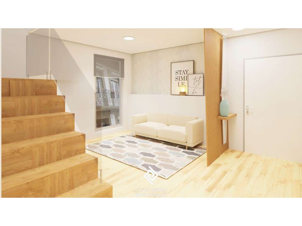 Apartamento T1+1 Duplex no centro de Viana do Castelo - Grande imagem: 1/14