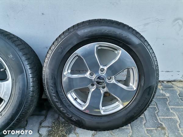 Felgi ori Jeep Grand Cherokee 5x127r18 plus opony Pirelli 265/60r18 plus TPMS stan bdb!!! - 2