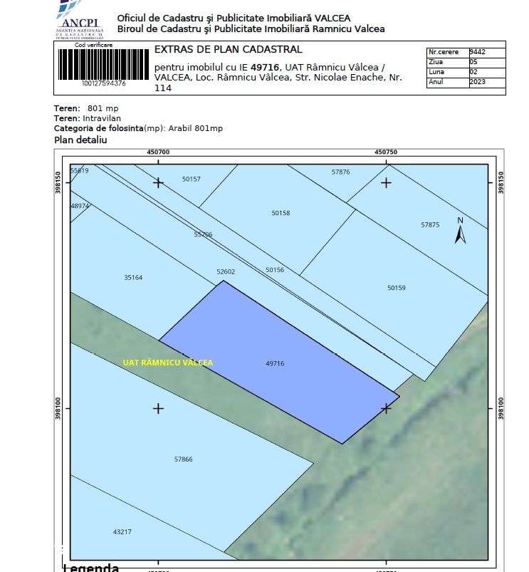 Teren 801mp / Ostroveni Sat / Zoo / Str. Nicolae Enache - Imagine principală: 4/6