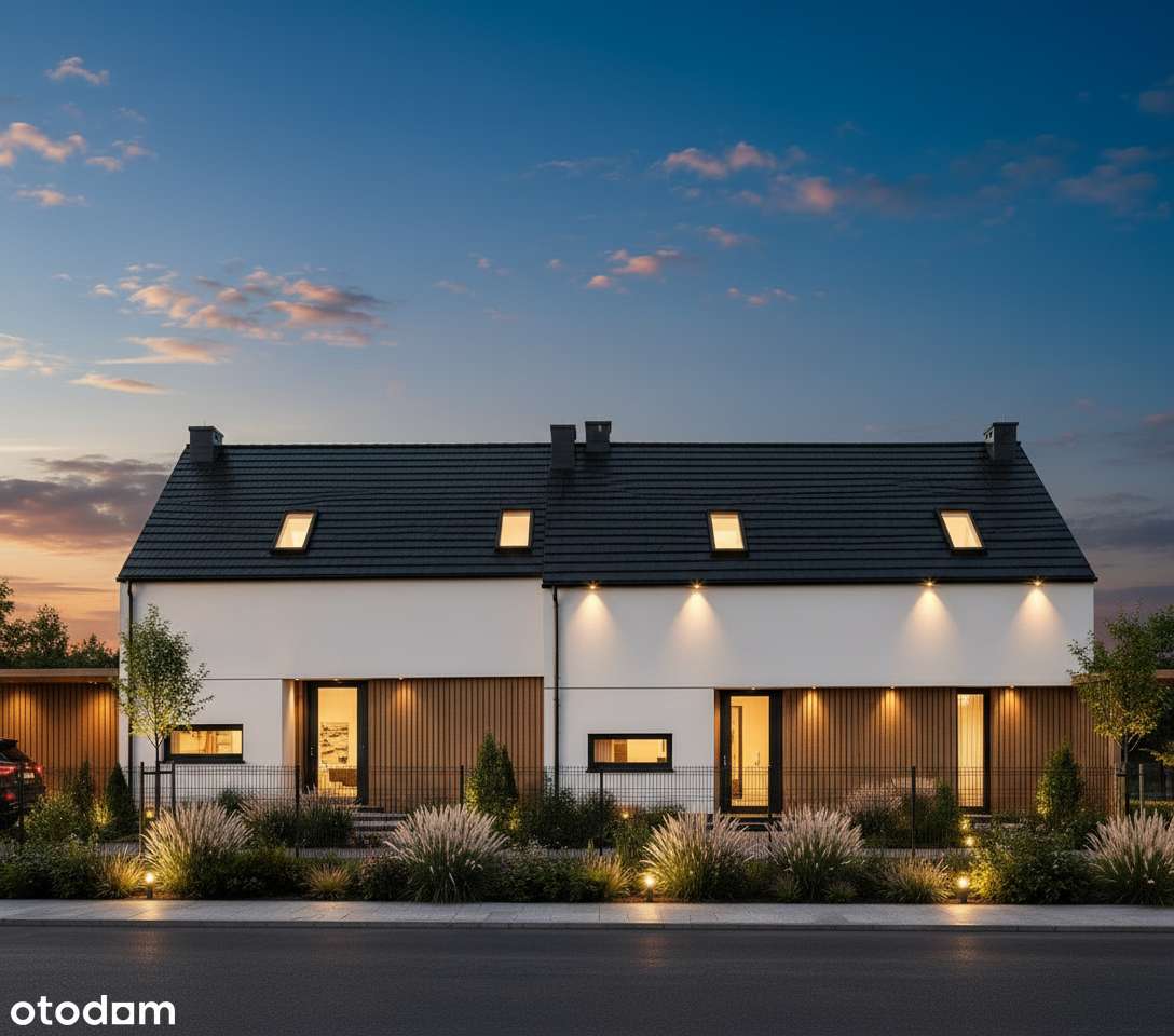 Nowoczesny dom z ogrodem|Gęsiniec| 115m2