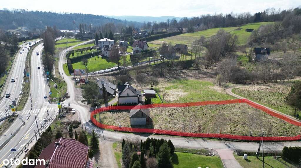Działka inwestycyjna z PnB przy Zakopiance.-4