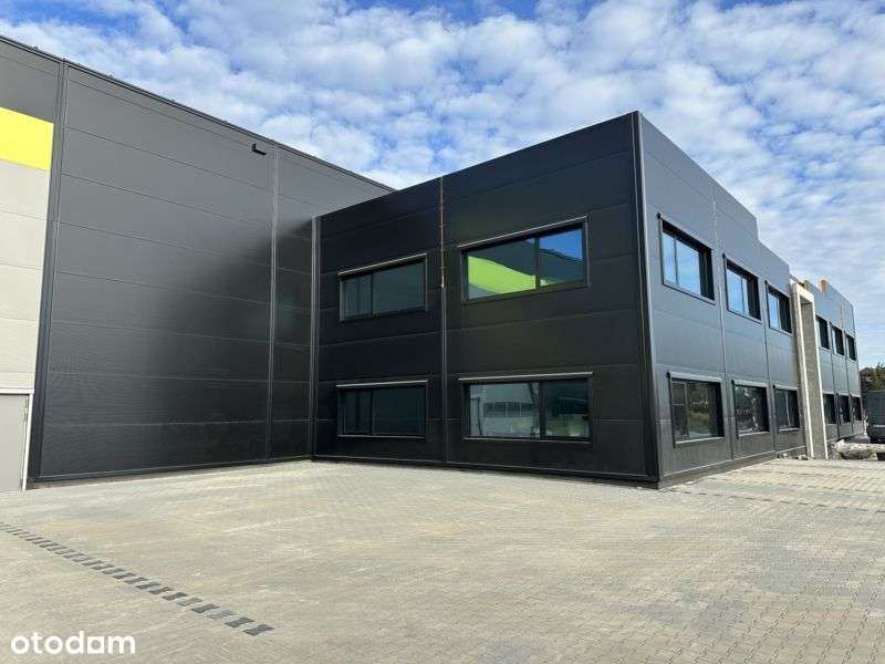 Nowoczesna hala magazynowo-produkcyjna z częścią b-3