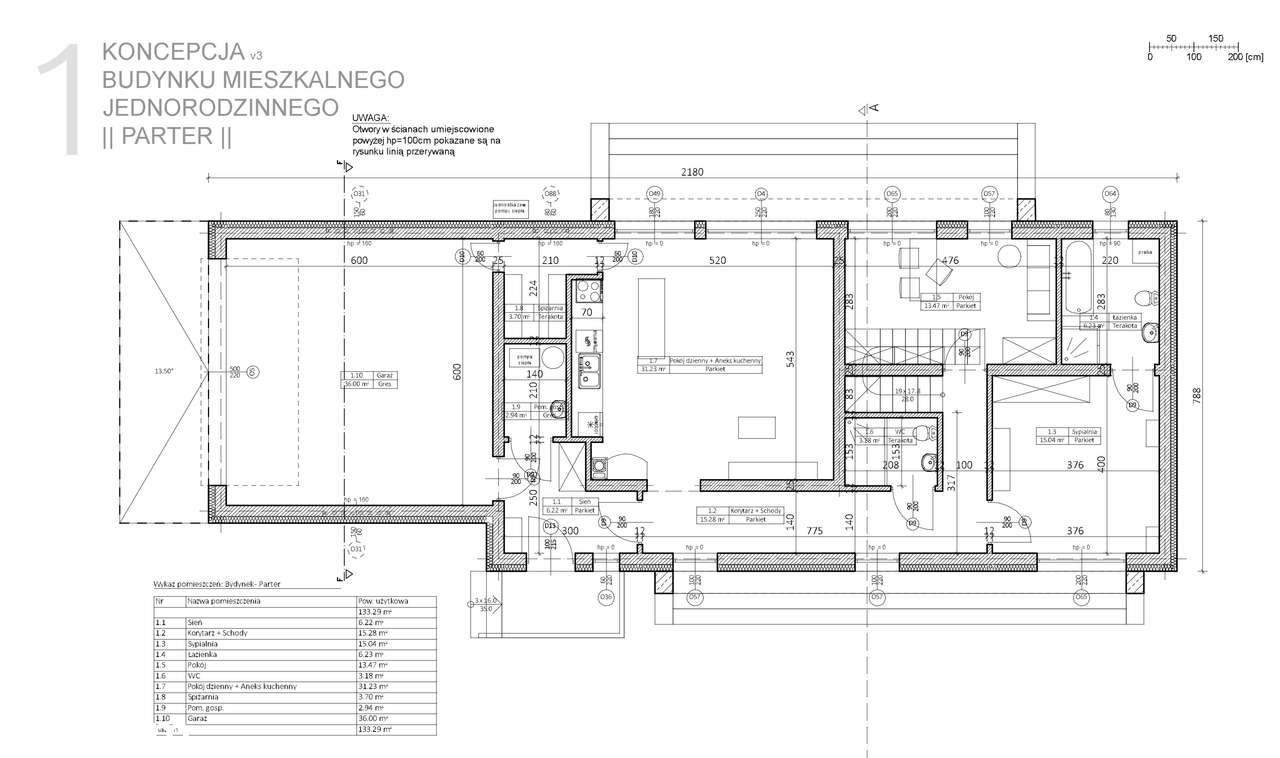 Nowy dom z garażem 2-stanowiskowym. W lesie i 380 m od Jeziora.-12