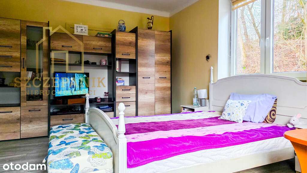 Klimatyczny drewniany dom po remoncie-11