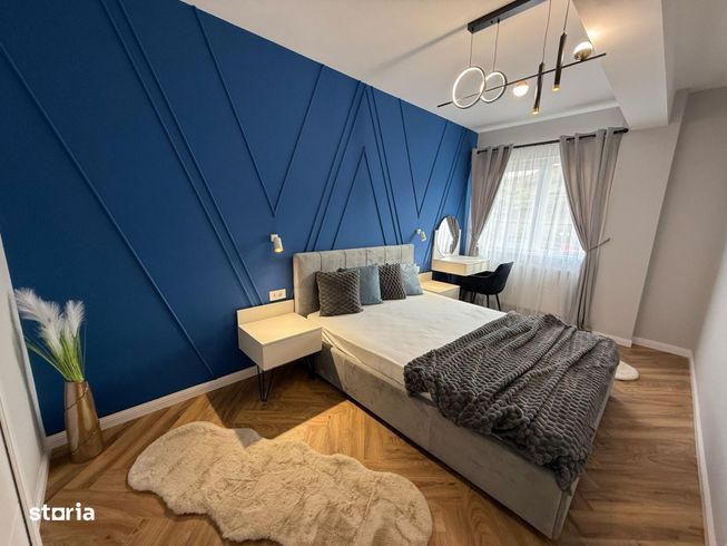 Apartment de 3 camere cu gradina, finisat de lux in zona Terra-8