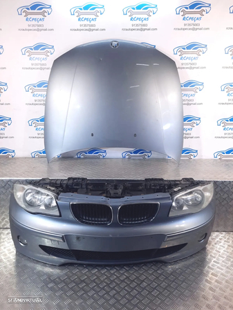 FRENTE COMPLETA BMW SERIE 1 E87 E81 PRELCI PRE-LCI CAPOT PARACHOQUES GUARDA-LAMAS OTICAS RADIADOR VENTILADOR FRENTE FIBRA REFORÇO - 12