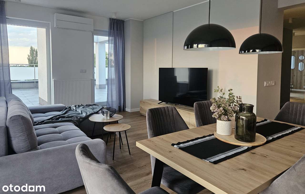 Nowy apartament 4 pokoje, z dużym tarasem i klimatyzacją mitsubishi