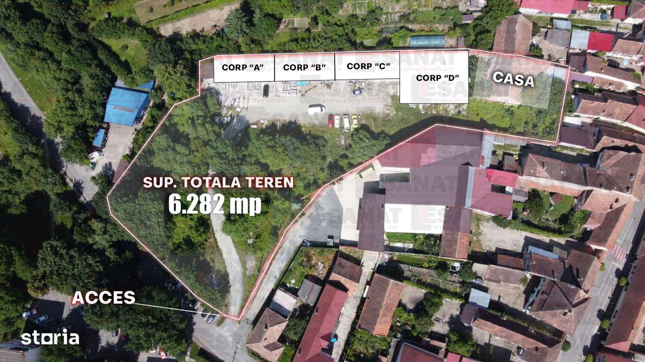 Oportunitate: Teren + Hale + Casa, Zona Centrala, 6.282 mp |VIDEO - Imagine principală: 1/18