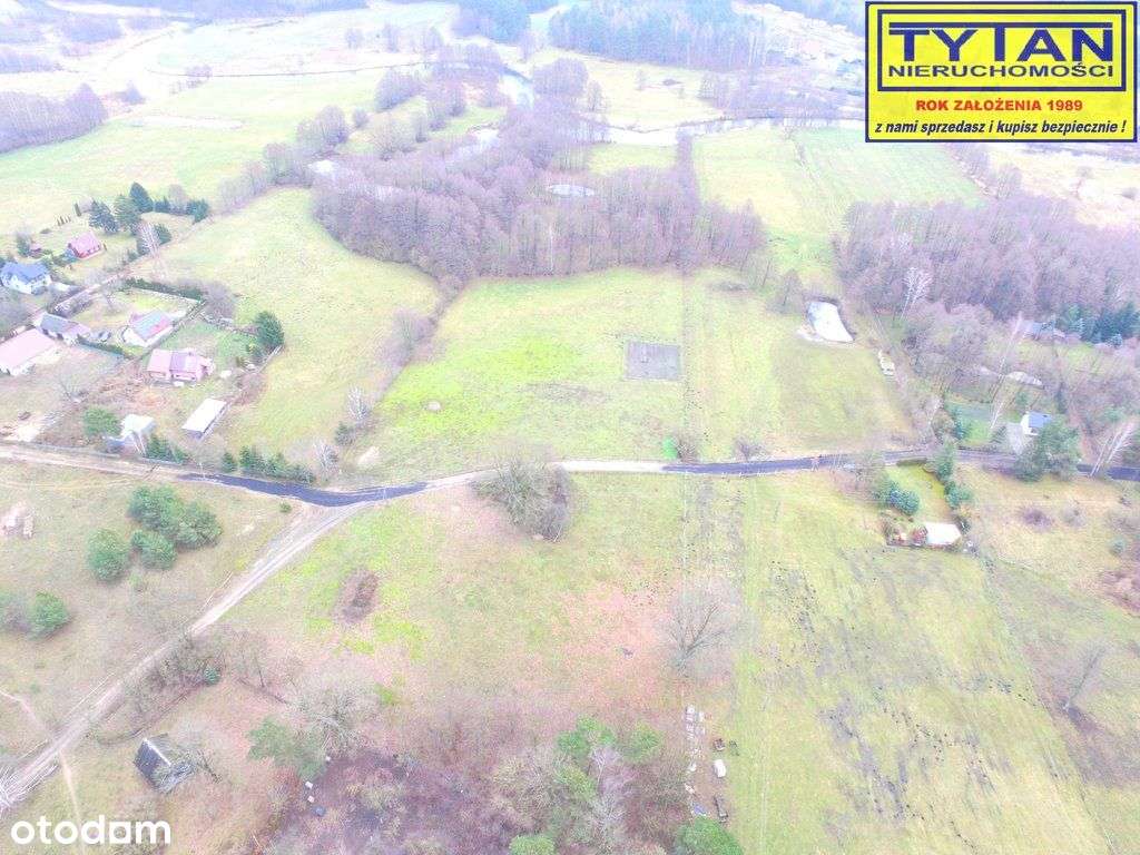 Działka Z Linią Brzegową Rzeki Pisa-3