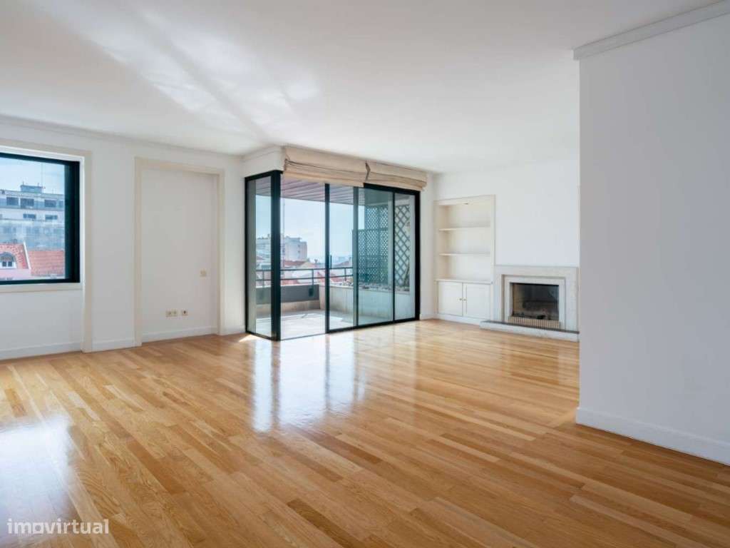 Apartamento T3 para arrendamento com vista rio nas Amoreiras - Grande imagem: 4/28