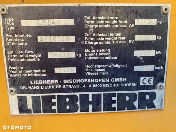 Liebherr L554 - 5