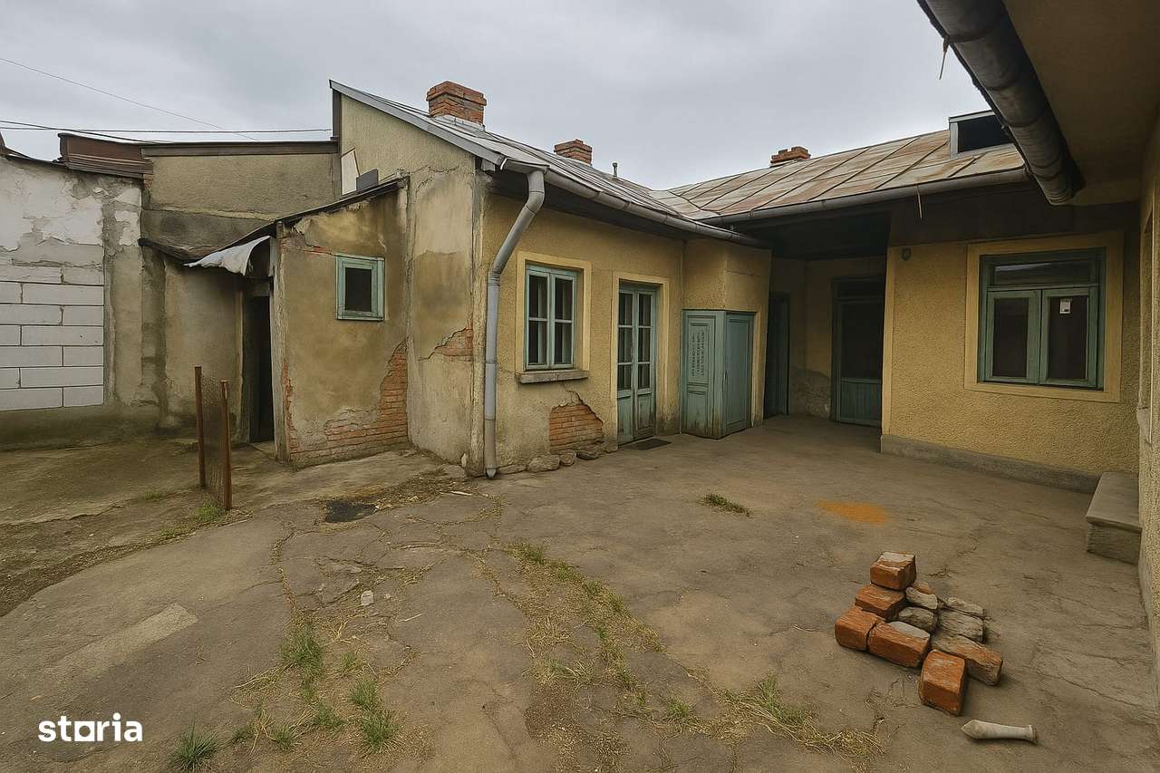 Casă interbelică cu dublu potențial – Zona Cantacuzino, Ploiești-3