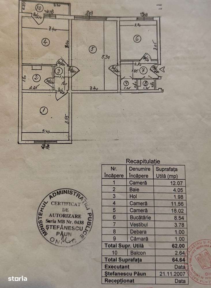 DRISTOR - Apartament 3 camere - Imagine principală: 4/10