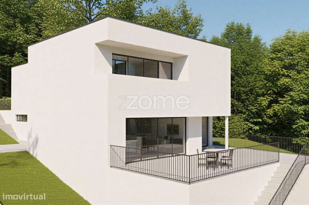 Lote de Terreno com projeto para moradia unifamiliar, em Adoufe.-13