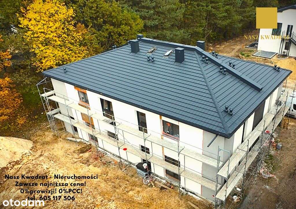 Nowy energooszczędny dom pod lasem. 0% prow. i PCC-5