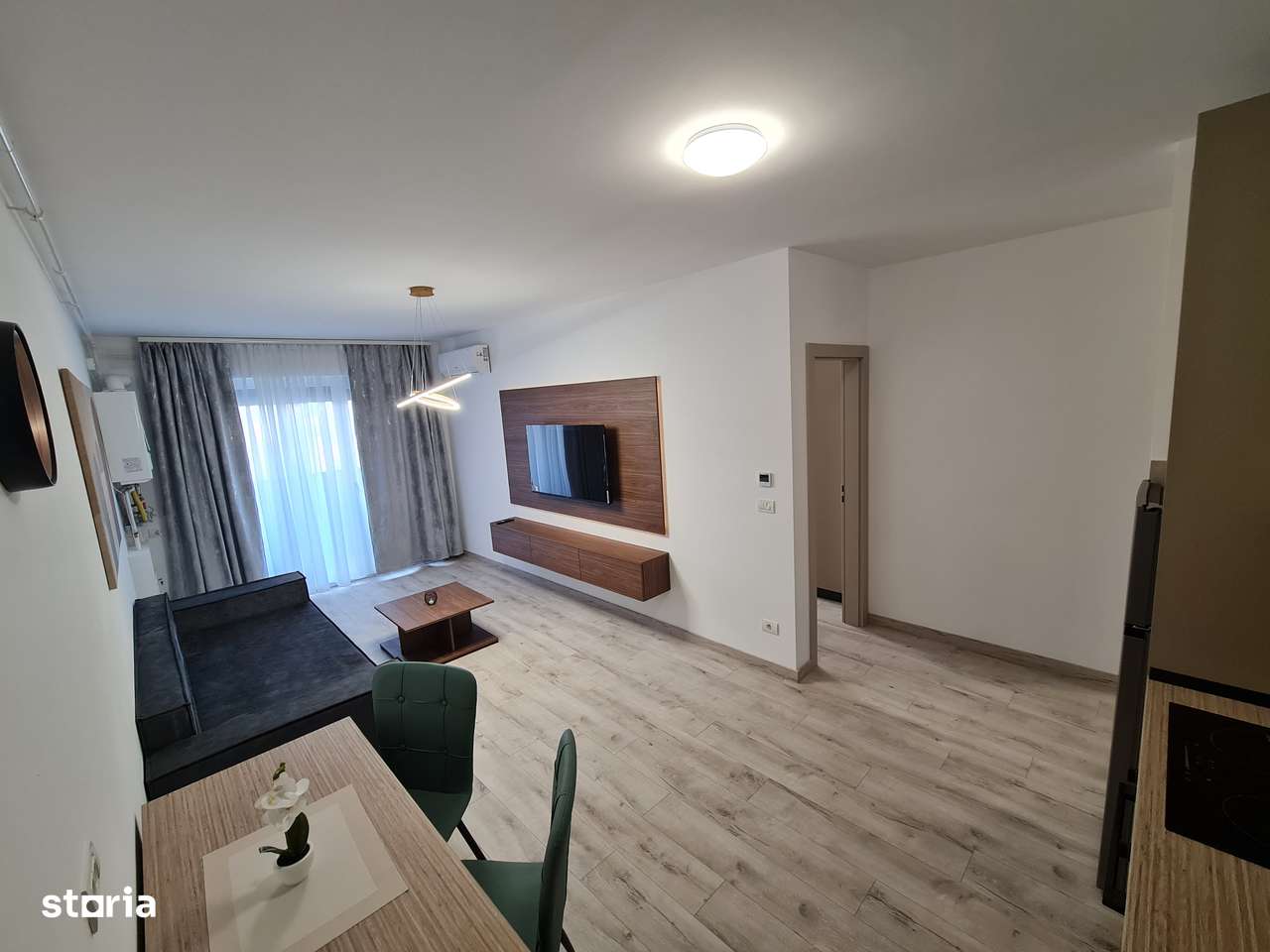 Inchiriez ap. 2 camere ADORA PARK 7 Nou, Lux, Parcare, Balcon Smart Tv - Imagine principală: 2/20