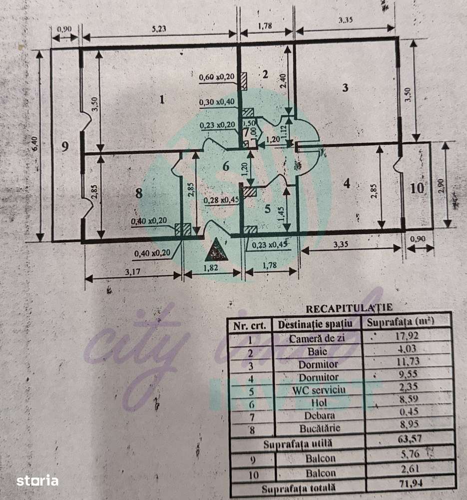 Apartament 3 camere, centrală proprie – Basarabia / Lia Manoliu - Imagine principală: 5/9