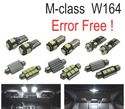 KIT COMPLETO DE 16 LAMPADAS LED INTERIOR PARA MERCEDES CLASE ML W163 98-05 - 1