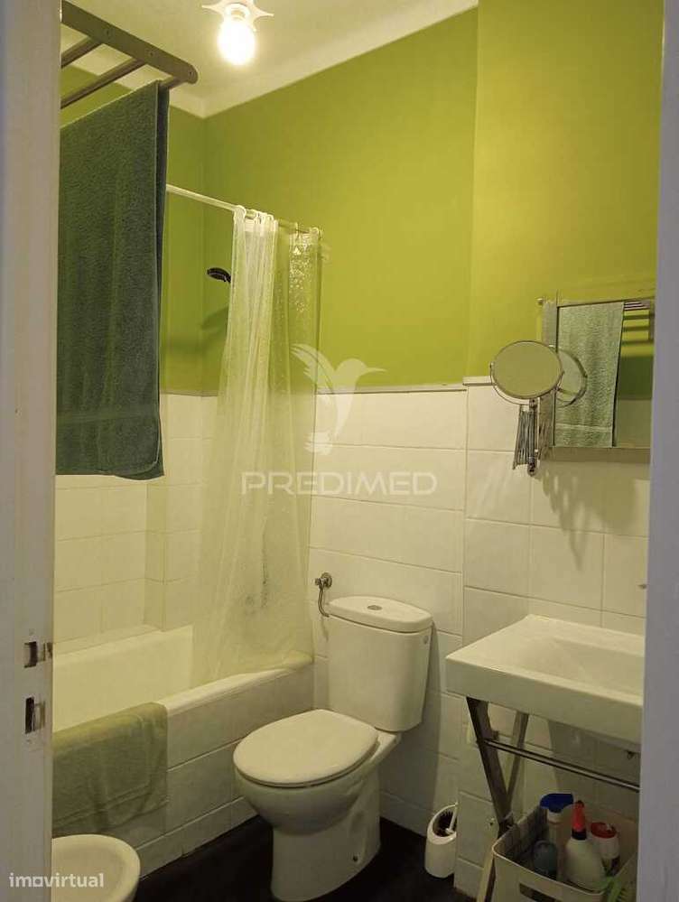 Apartamento T2 mobilado e equipado, com 2 frentes, marquise e varan... - Grande imagem: 4/12