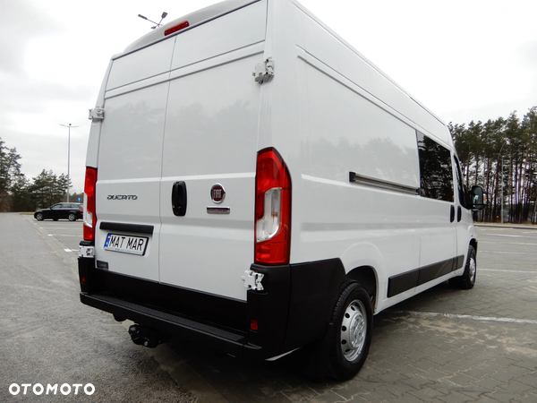 Fiat Ducato 2.3 MultiJet 140 Km 6-Cio Os.+ 957 Kg Ład. Brygadowy Doka Dubel Furgon Blaszak L3H2 40 Tys Km Przeb Stan Auta Fabrycznie Nowy - 9