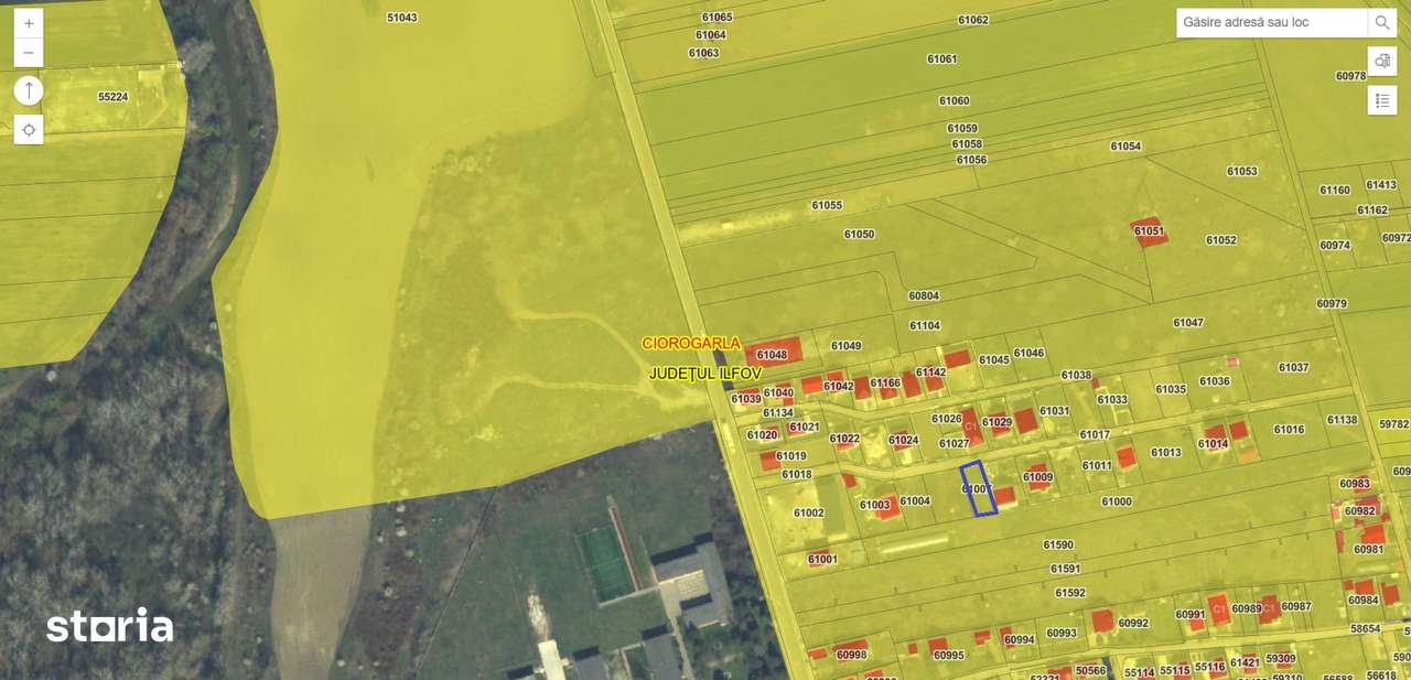 Vanzare teren intravilan Ciorogarla, 350 mp, in apropierea A1 / A0-8