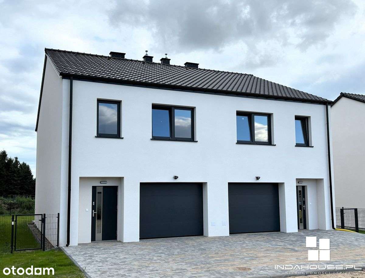 Nowy dom, bliźniak stan deweloperski. Nowe Bielice - Pełny obrazek: 5/17