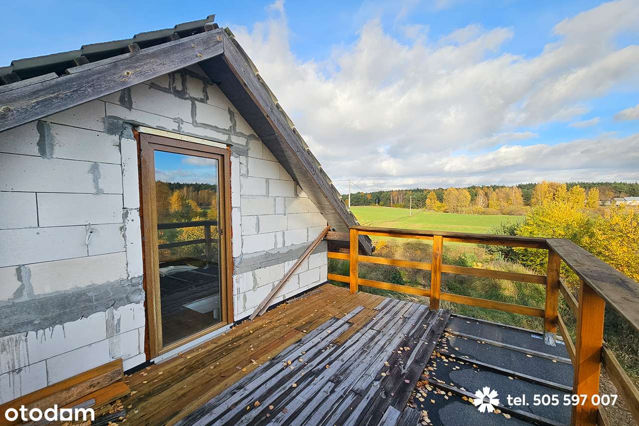 Na sprzedaż przytulny dom z działką 1000m2 w sąsiedztwie lasów-8