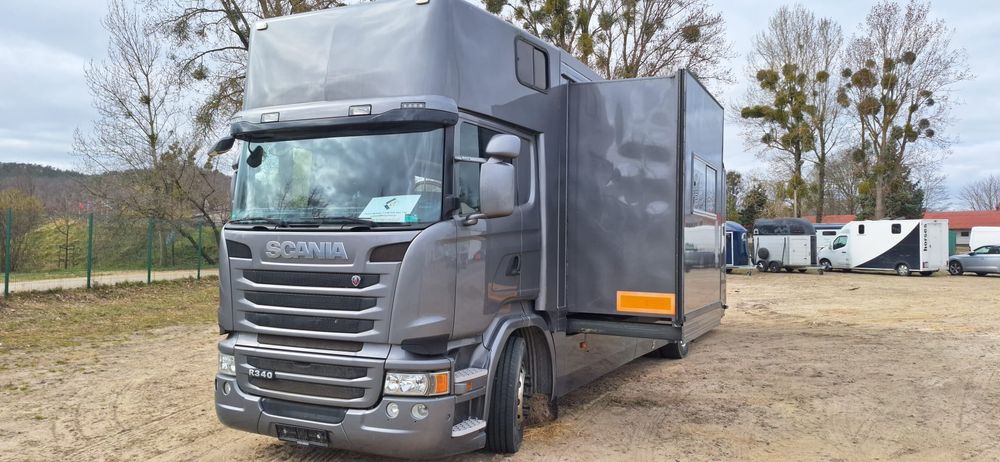 Scania Koniowóz 7-koni + living 2010
