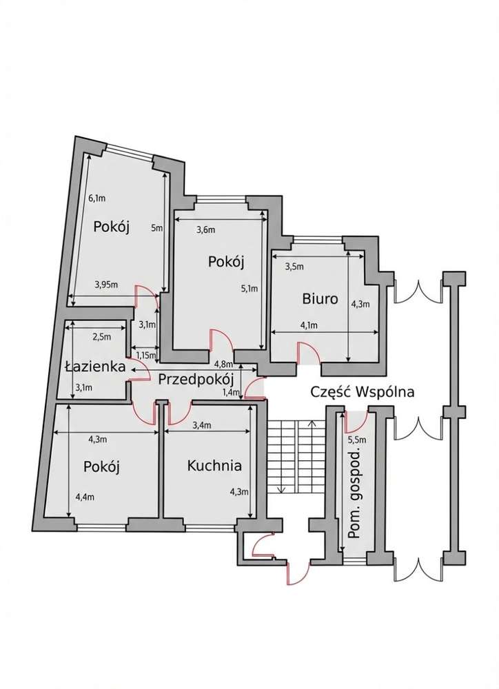 Parter Kamienicy w Będzinie-15