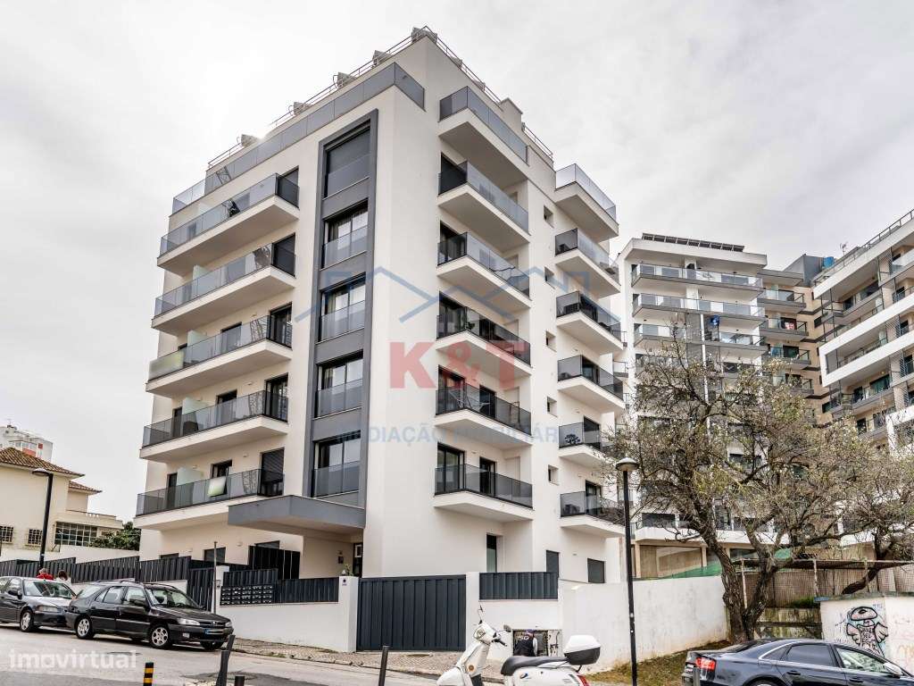 Apartamento T1 NOVO - Arrendamento até Maio - Grande imagem: 3/33