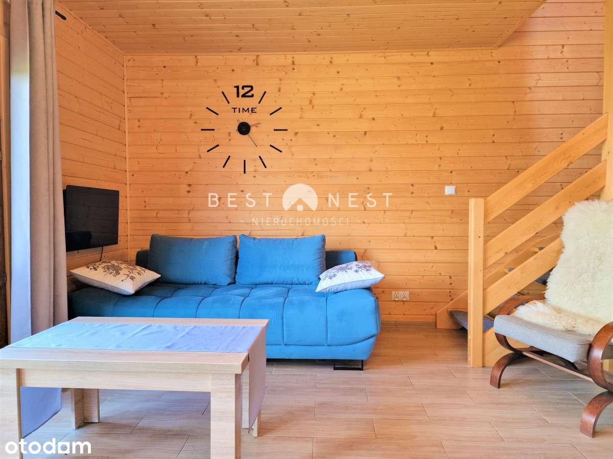 Dom z drewna z dużą, widokową działką Nowa Cena-8